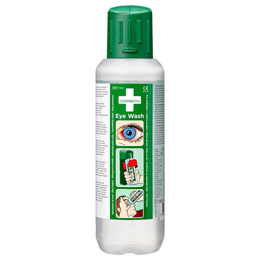 "Cederroth" Augendusche 500 ml Ø 6,5 cm · 23,5 cm "Eye Wash" 1