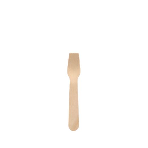 Eis Holzlöffel "pure" 9,4 cm - Bild 1