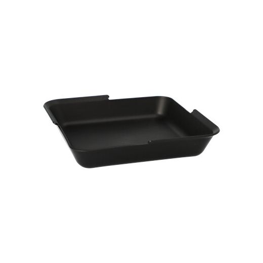 Mehrweg-Foodboxen eckig, 15,6 x 15,6 x 3 cm schwarz  - Bild 1