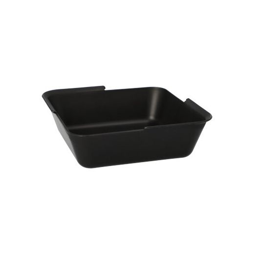 Mehrweg-Foodboxen eckig, 15,6 x 15,6 x 4,7 cm schwarz 1