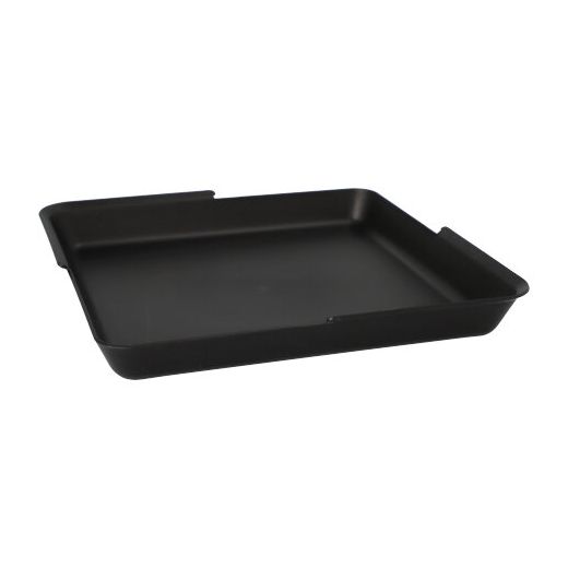 Mehrweg-Foodboxen ungeteilt, 23,4 x 23,4 x 2,9 cm schwarz - Bild 1