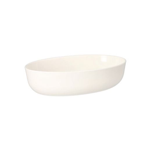 Mehrweg-Schalen oval, 900 ml, 13,5 x 20,5 cm x 5,5 cm weiss "Cella" - Bild 1