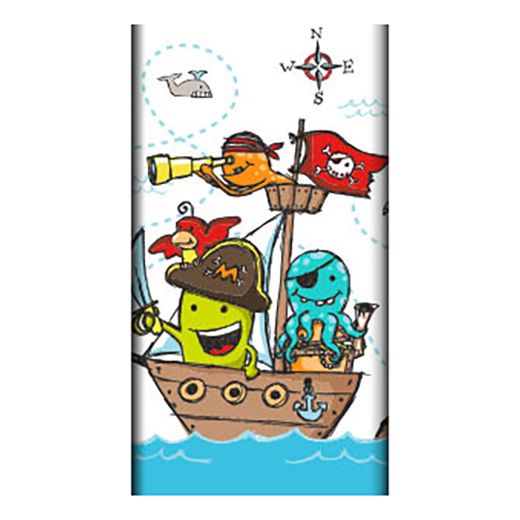 Papiertischdecke 120 x 180 cm "Pirate Crew" lackiert 1