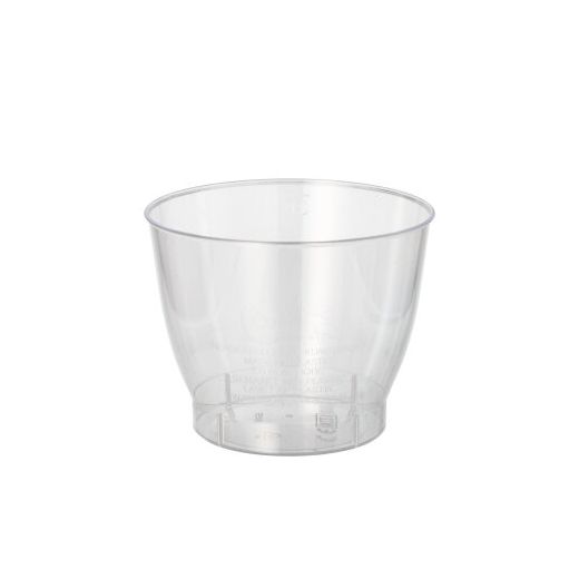 Plastikbecher (PS) 0,16 l Ø 7,5 cm · 5,9 cm glasklar - Bild 1