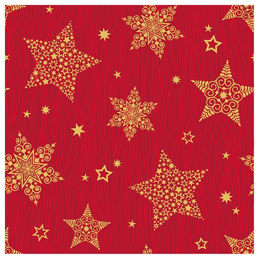 Servietten, 3-lagig 1/4-Falz 25 x 25 cm "Christmas Shine" 1