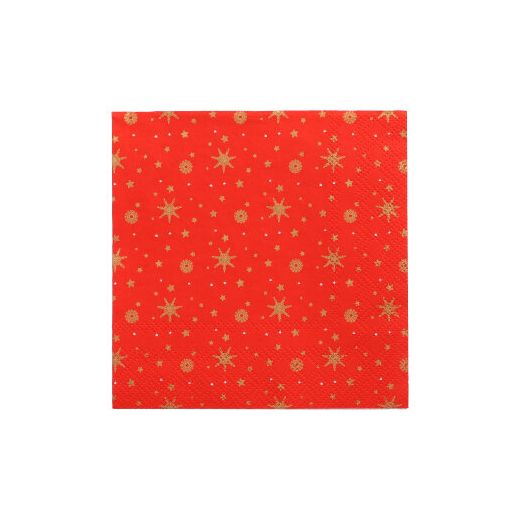 Servietten, 3-lagig 1/4-Falz 25 x 25 cm "Plain Christmas Trees" 1