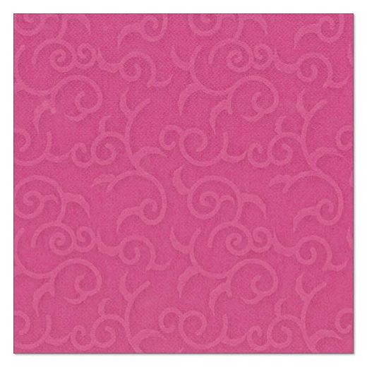 Servietten, fuchsia "ROYAL Collection" 1/4-Falz 40 x 40 cm "Casali" 1