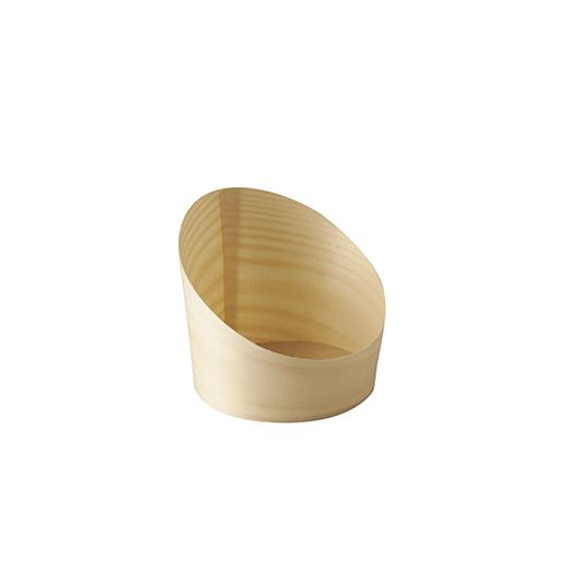 Snackbecher aus Holz "pure" Ø 8,2 cm · 8,5 cm 1