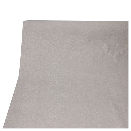 Tissue Tischdecke, grau, PV-Tissue "ROYAL Collection" 20 m x 1,18 m  1