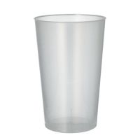 Mehrweg-Plastikbecher PP 0,5 l Ø 9,1 cm · 14 cm unzerbrechlich