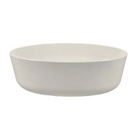 Mehrweg-Schalen oval, 2400 ml, 16,5 x 26 cm x 9,1 cm weiss "Cella" 