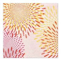 Servietten, 3-lagig 1/4-Falz 33 x 33 cm "Bubbly Fireworks"