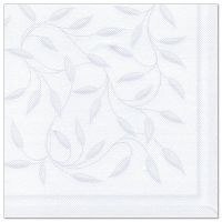 Servietten, weiss "ROYAL Collection" 1/4-Falz 40 x 40 cm "New Mediterran"